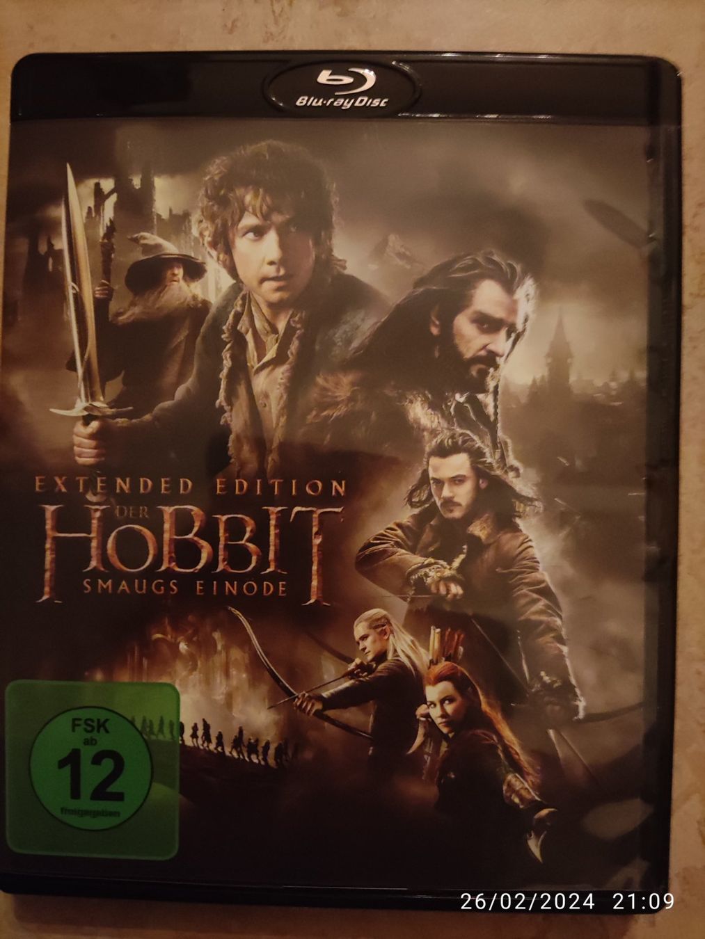 Alle DVDs: Der Hobbit Smaugs Einöde Extended Edition [Blu-ray] – Gebraucht aus Basel von Alacant