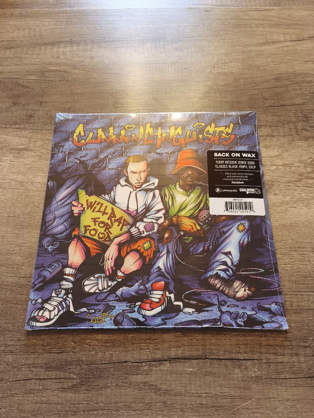 Dischi in vinile: Cunninlynguists - Will Rap For Food – Nuovo e nell'imballaggio originale da Kandersteg venduto da digginblackpearlz