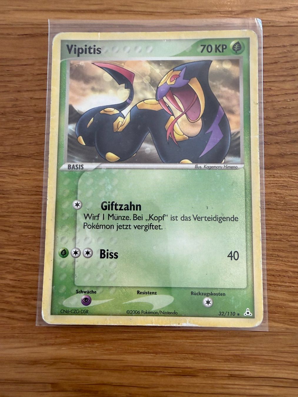 Pokémon Carte collezionabili: Vipitis 32/110 – Usato da Amriswil venduto da sim_nlb6