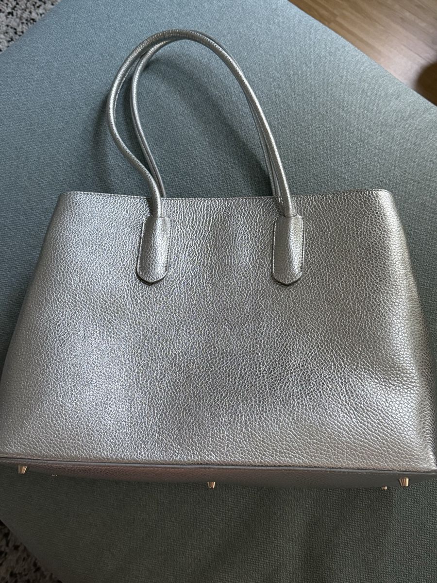 Furla Taschen für Damen: Furla Handbag Silver Leather – Gebraucht aus Zürich von Liz_premudraya 1