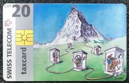 Swiss Telecom Matterhorn CHF20.- gebraucht