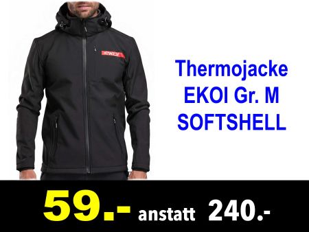 🔴 Thermojacke EKOI Gr. M SOFTSHELL /035C