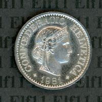 CHF___0.10 1981 stgl * nigelnagelneu! 10 Rappen