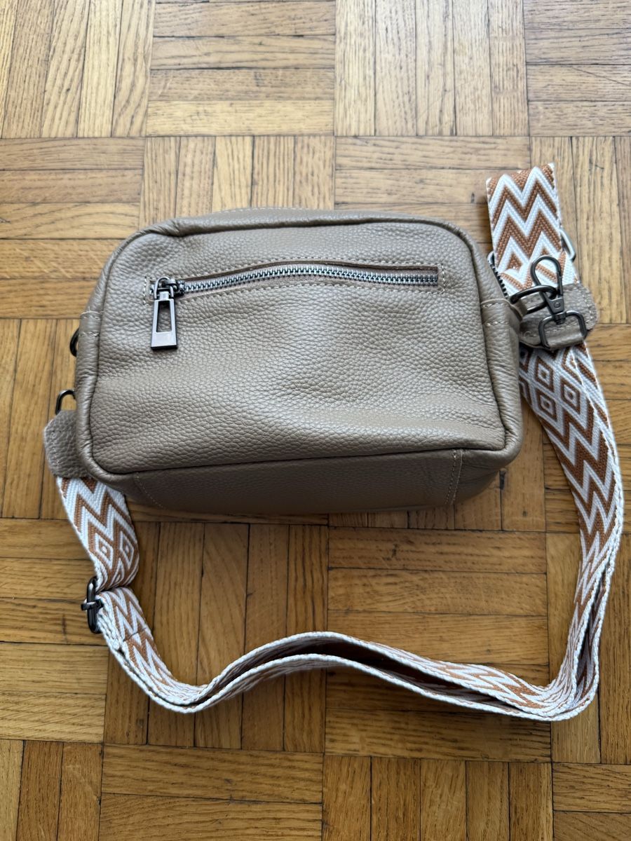 Taschen: Umhängetasche beige, mit abnehmbarem Gurt – Neu (gemäss Beschreibung) aus Zürich von Gabiii 1