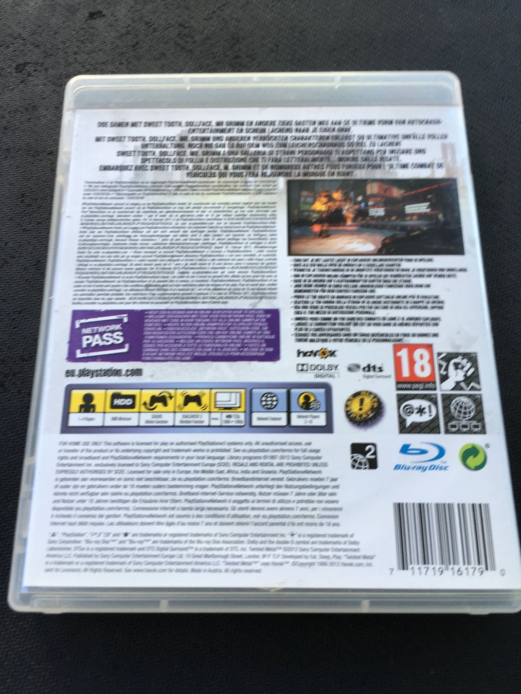Sony Giochi: Twisted Metal - PS3 / Playstation 3 – Usato da St.Gallen venduto da sjosjo 1
