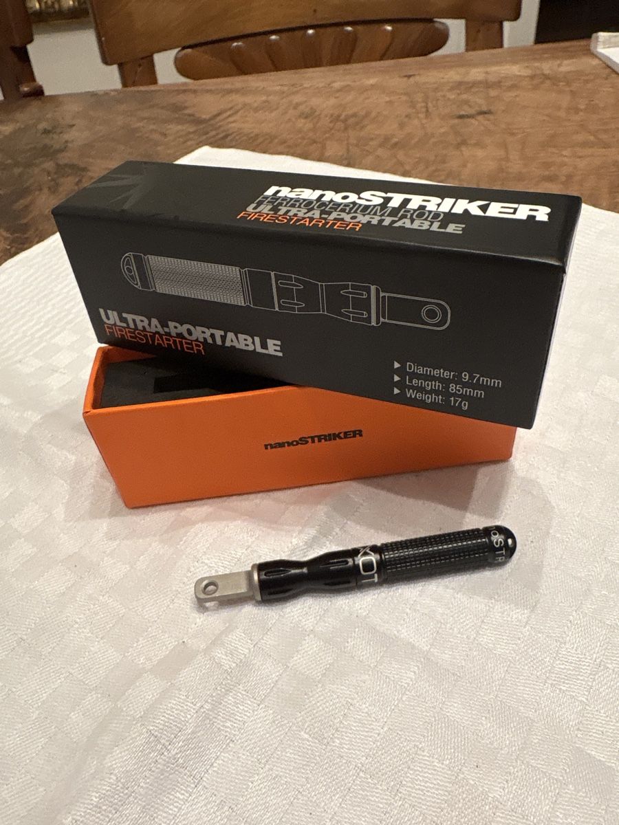 Tutte le macchine: Feuerstarter Exotac nanoSTRIKER schwarz neu – Nuovo (secondo la descrizione) da Gattikon venduto da mo.suter 3