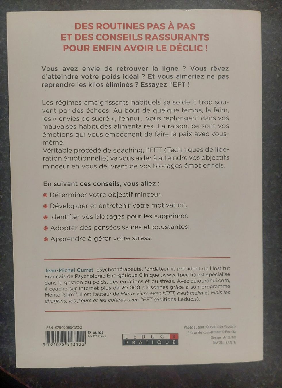 Libri: Je maigris durablement avec l'EFT – Usato da Bassins venduto da Dyva80 1