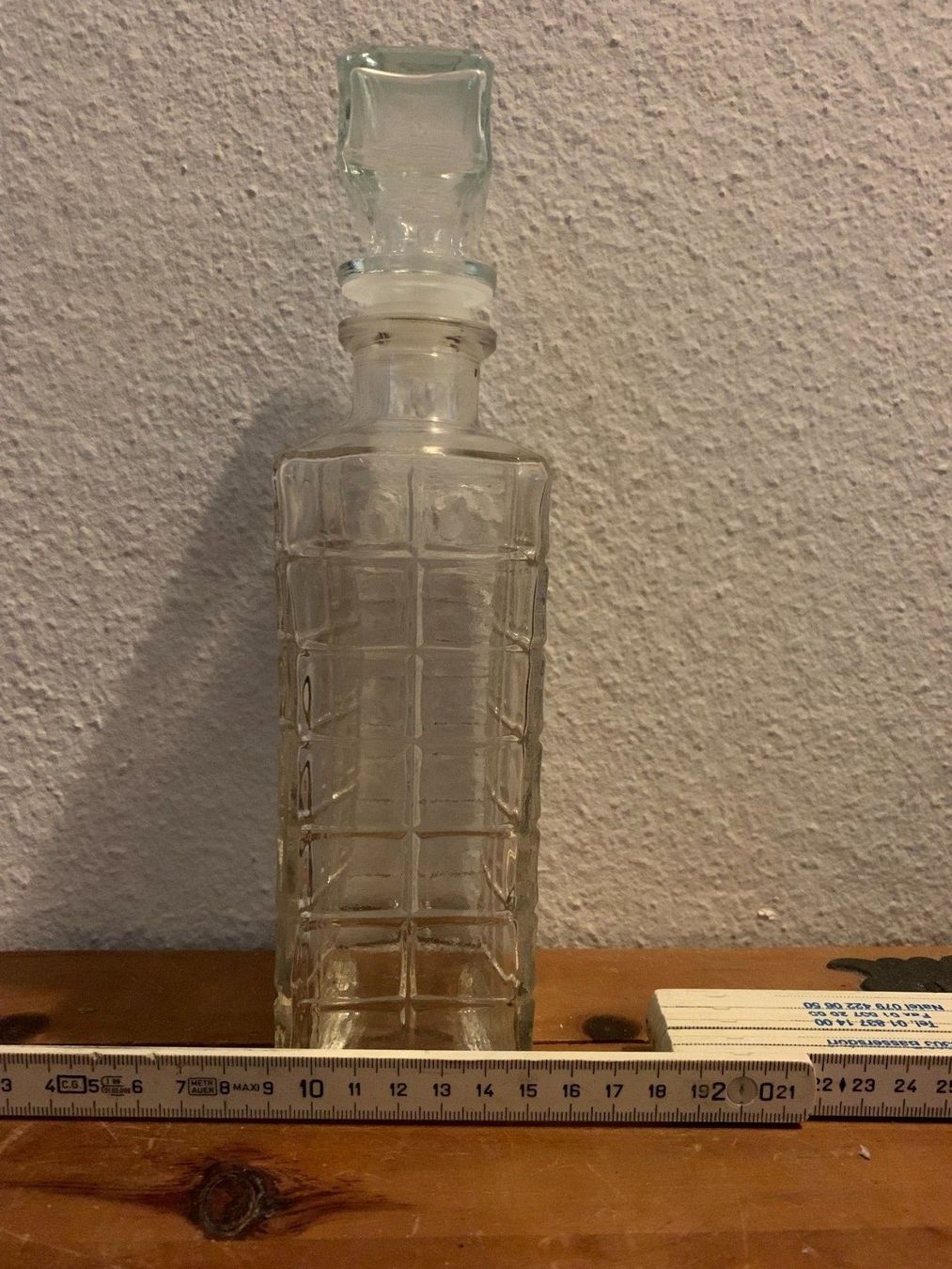 Caraffe: Sehr schöne Glaskaraffe, 0.50 lt – Nuovo (secondo la descrizione) da Landquart venduto da interesse63 1