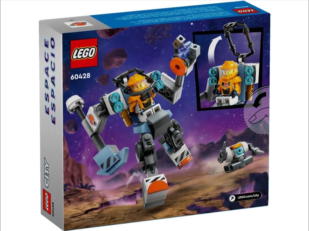 Lego Kit di costruzioni: Lego 60428 - City Space Construction Mech – Nuovo e nell'imballaggio originale da Winterthur venduto da Binboklem 1