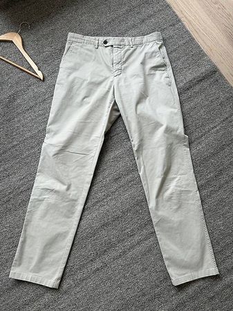 SuitSupply Cotton Chinos Porto Straight Beige Size 50 (US34)