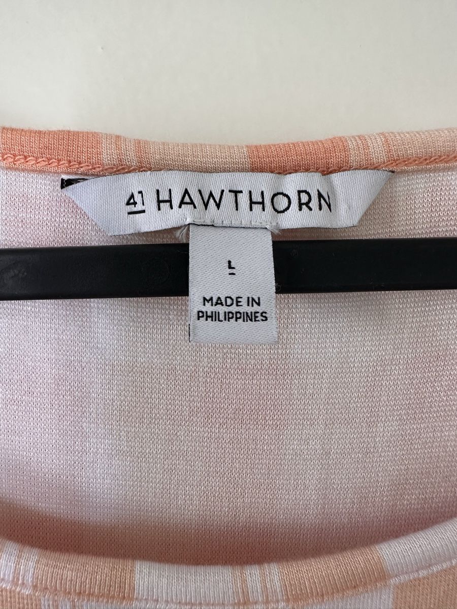 Kleider: Pregnancy Dress Gingham L Orange White – Neu (gemäss Beschreibung) aus Horgen von ger_2y92 2