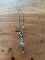 Pendel mit Pentagramm und Kristall