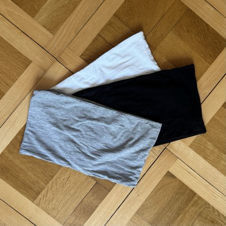 Basigal Bandeau Top Set, Gr. M, Schwarz, Grau, Weiss!
