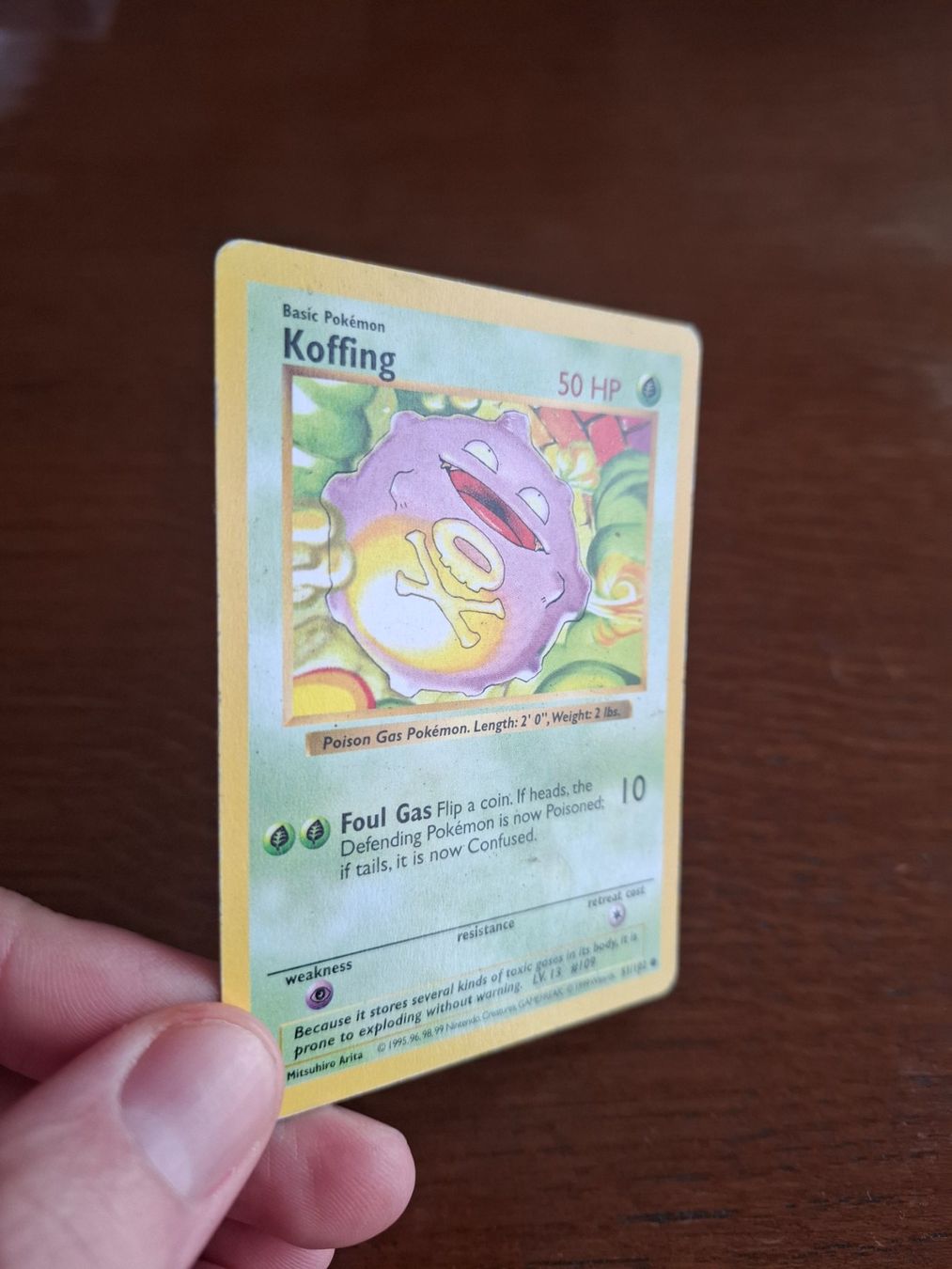 Pokémon Cartes à collectionner: Pokemon Koffing Base Set Shadowless 51/102 – D'occasion à Giornico par ale_lc8k 2