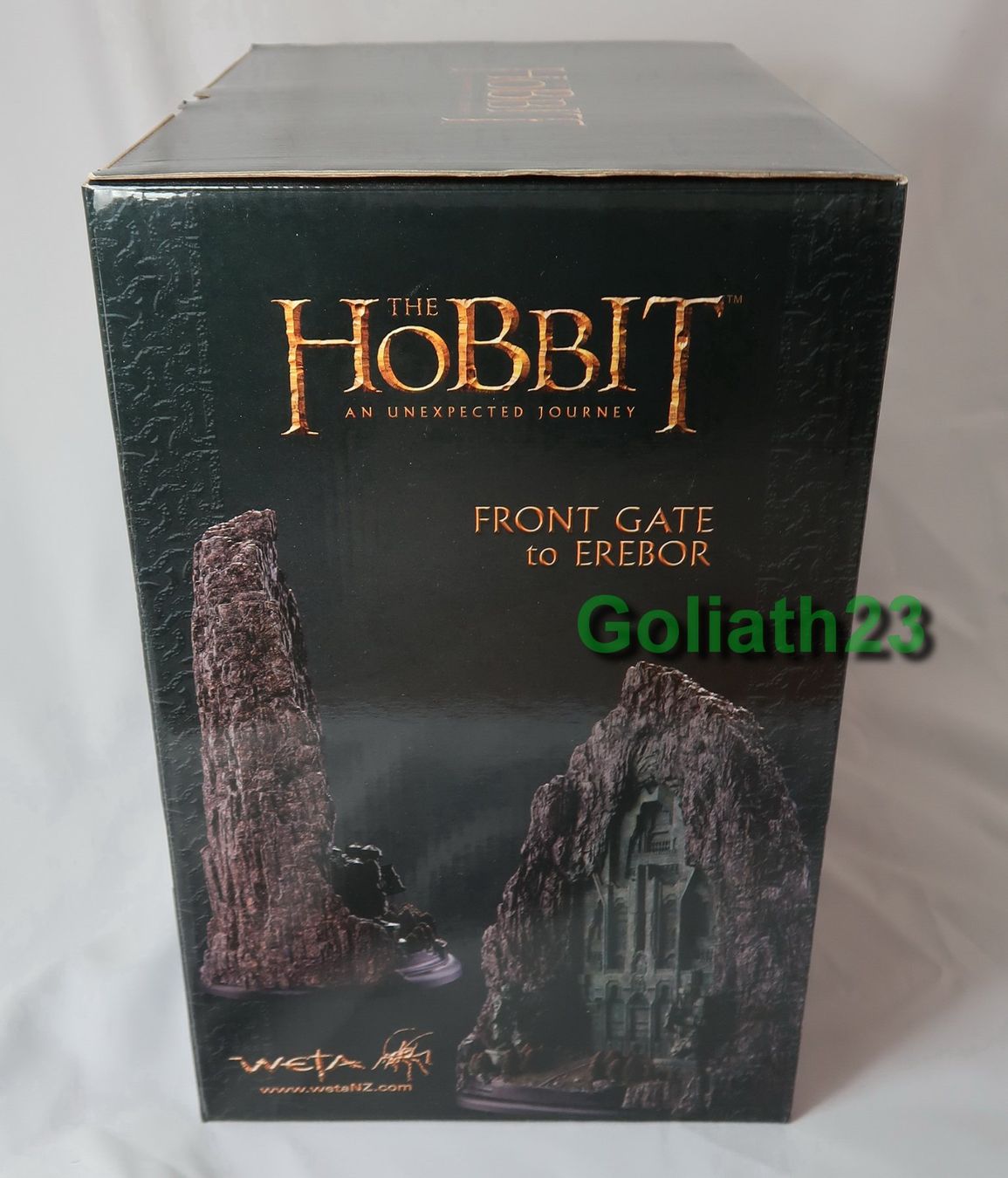 Statuette: Weta Workshop Front Gate To Erebor Environment The Hobbit – Usato da Flawil venduto da Goliath23 9