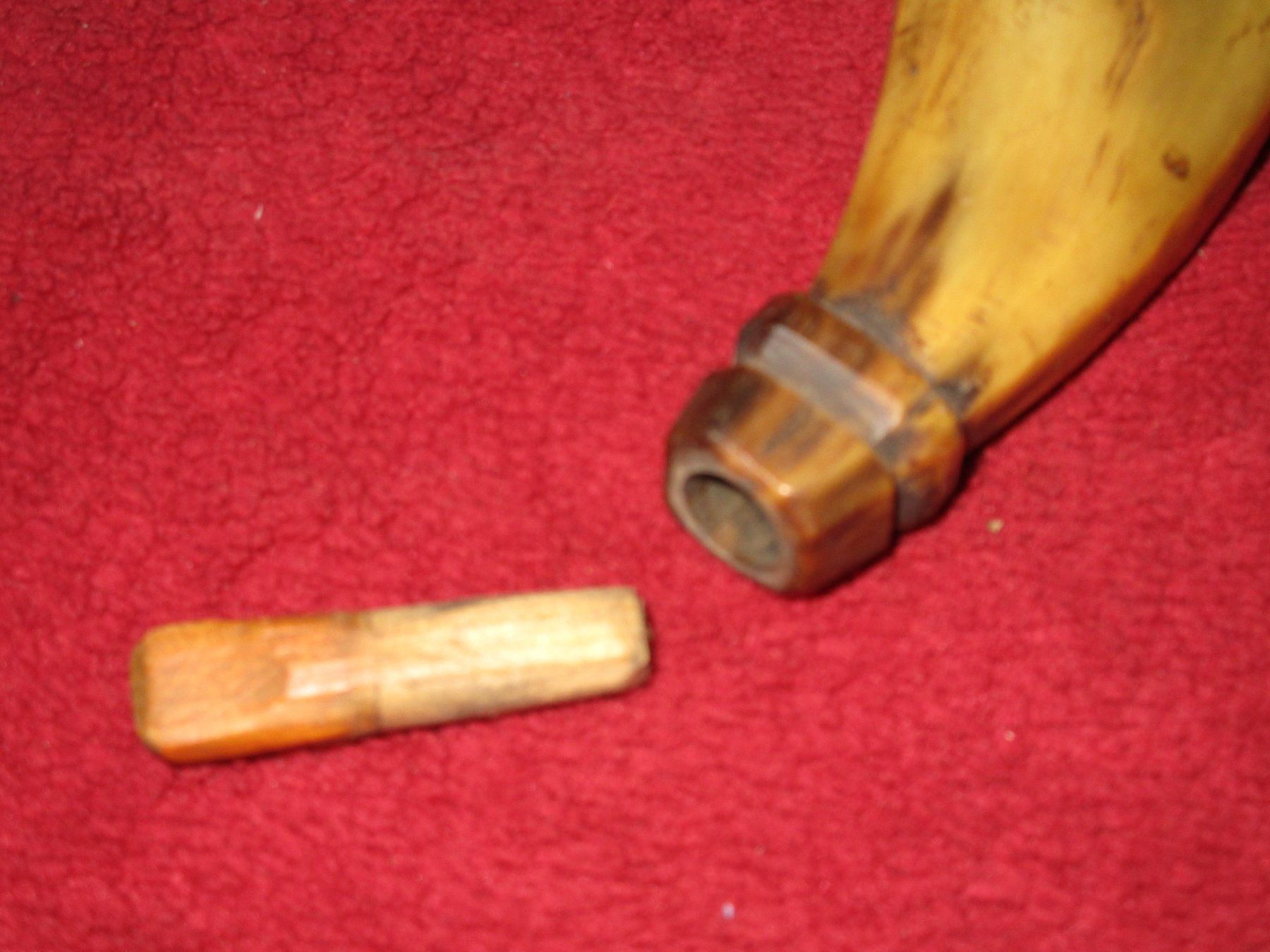 Schweizer Armee Armi bianche: Pulverhorn (2) Antik – Difettoso da Bowil venduto da vifi01 7