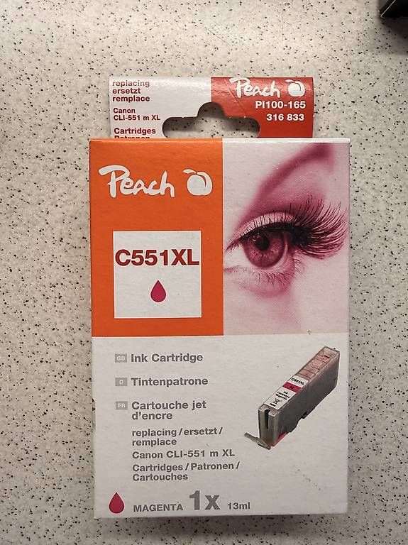 Cartucce per stampanti & toner: Druckerpatrone Canon 550/551 XL – Usato da Sarmenstorf venduto da cele_saxer7 1