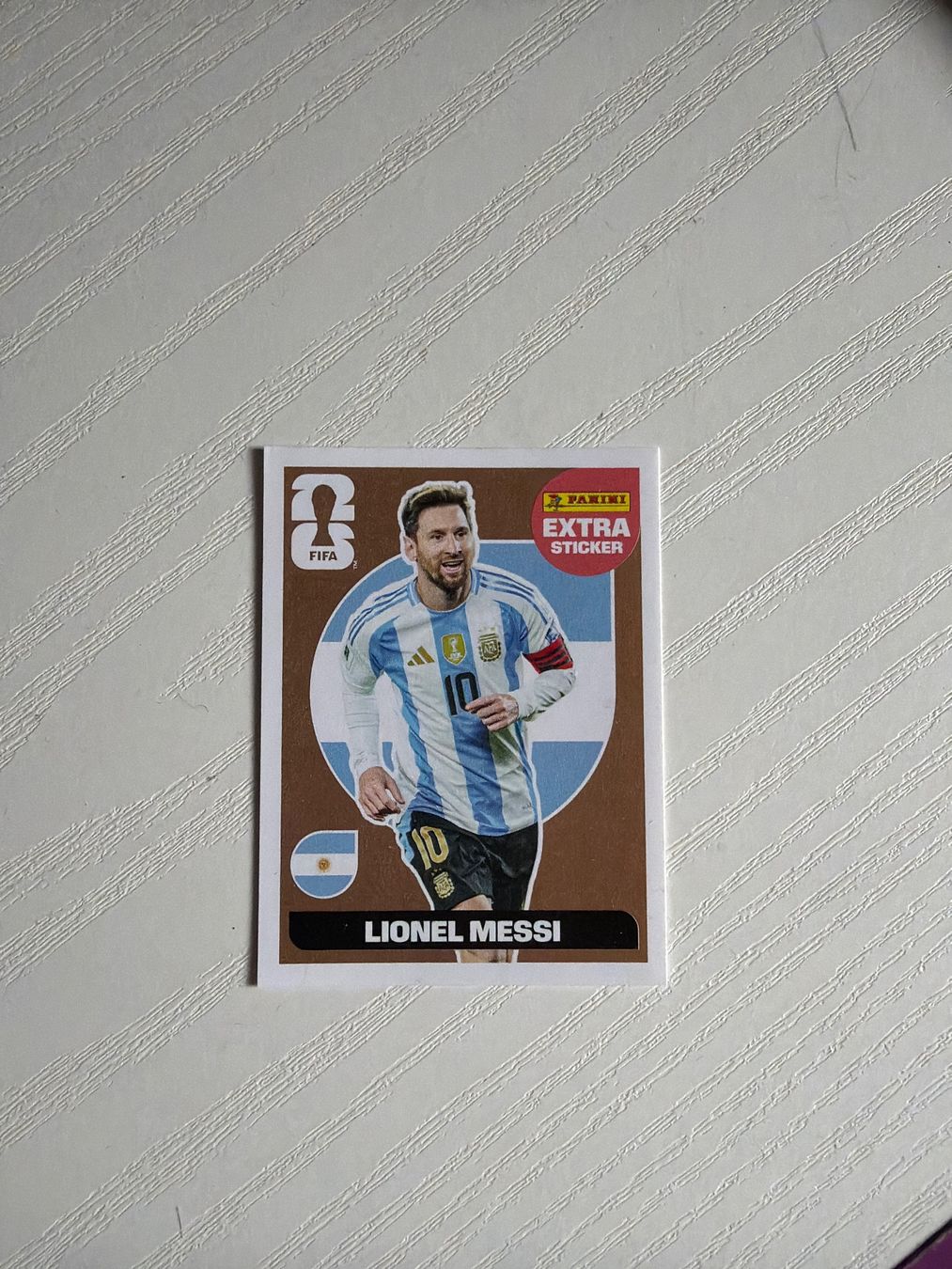 Extra Sticker Coupe du Monde 2026 - Lionel Messi Bronze (Gebraucht) in ...
