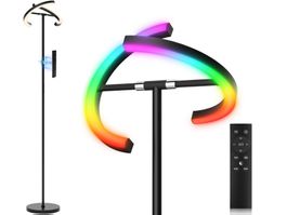 Moderne RGB LED Stehlampe 20W mit Fernbedienung, Stehleuchte