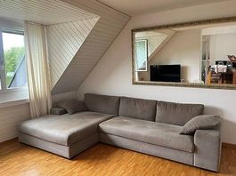 Sofa von Mobitare in der Farbe Taube günstig zu vergeben