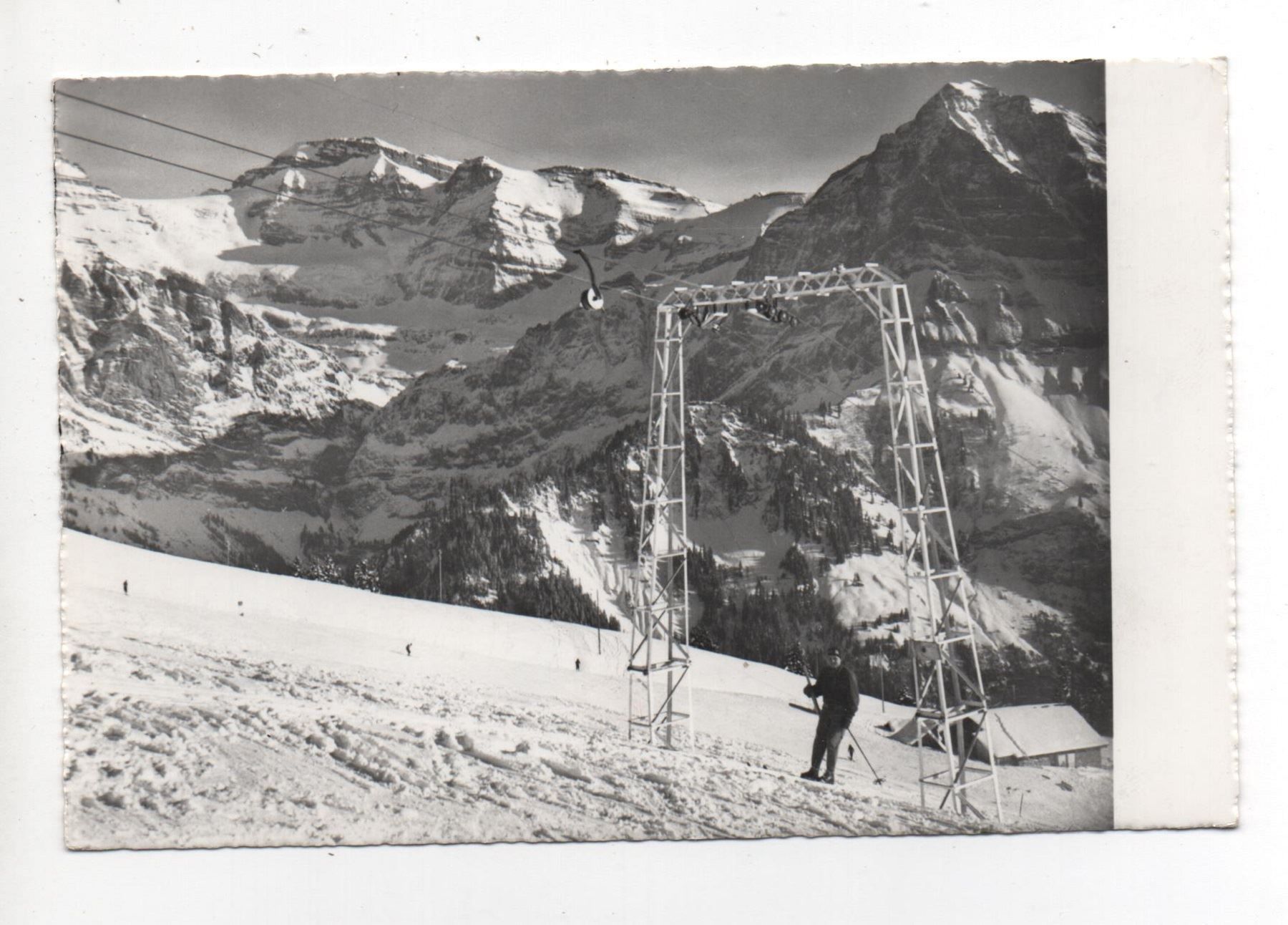 Cartes postales: CHAMPÉRY Sklilift Planachaux – D'occasion à Jona par philajona