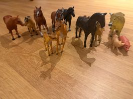 Schleich Pferde und andere Tiere