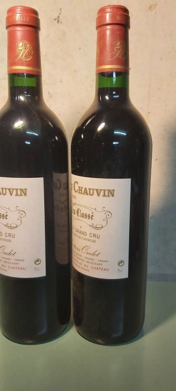 Vino: 2 Flaschen Chateau Chauvin 1998 – Nuovo (secondo la descrizione) da Uffikon venduto da Betterwo 2