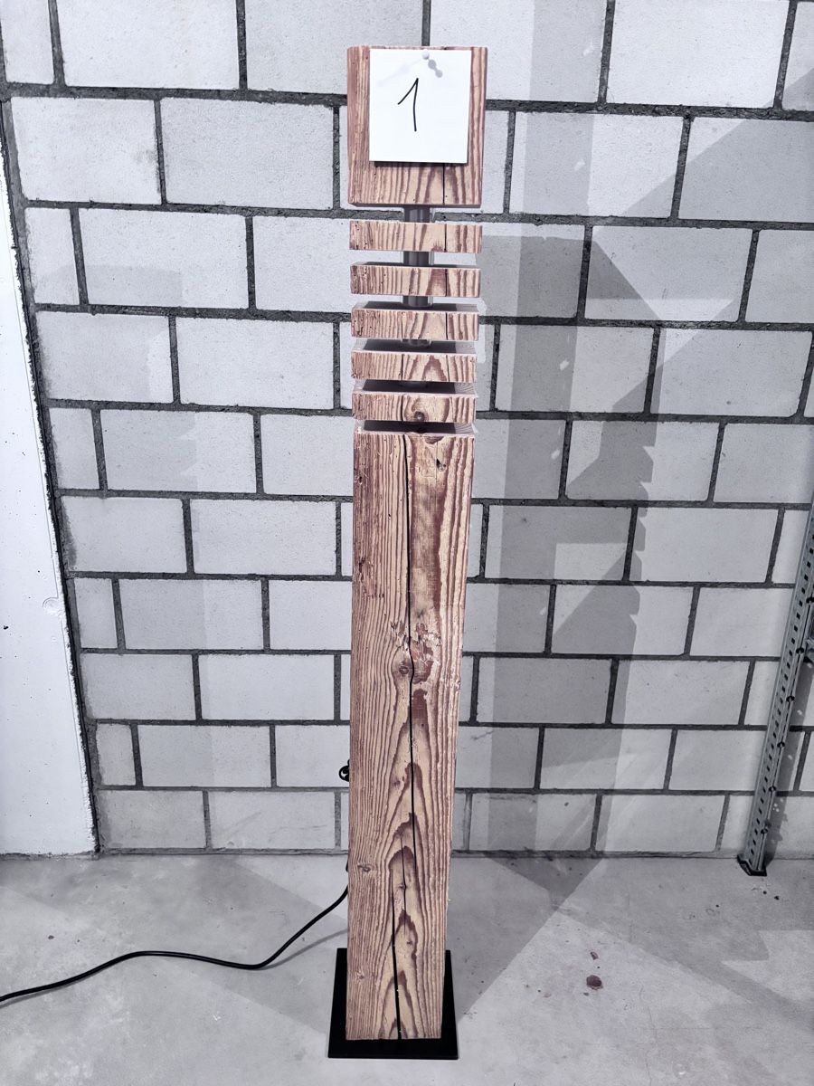 Lampade: Stehlampe aus Altholz (1) – Nuovo e nell'imballaggio originale da Flums venduto da Sascha121 4