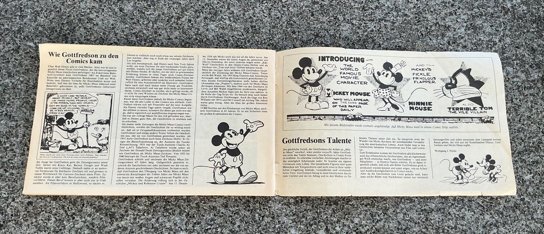 Comics: URALTES MICKI MAUS HEFTCHEN 1937 – Gebraucht aus Zell LU von Silvermemory 3