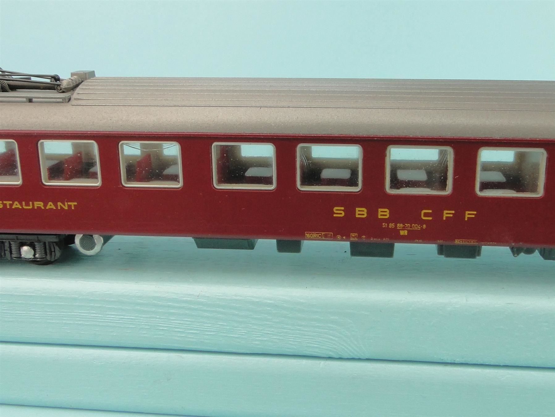 Liliput Modellini di ferrovie: Liliput SBB RIC Restaurant – Usato da Bülach venduto da cann11 3