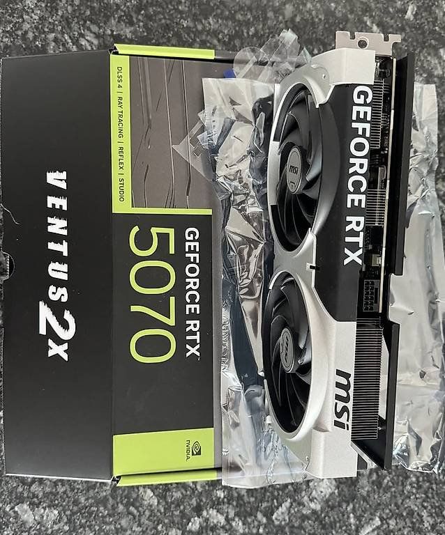 Guinzagli & Collari: GeForce RTX 5070 MSI VENTUS 2X OC – Usato da Dagmersellen venduto da Purppetz