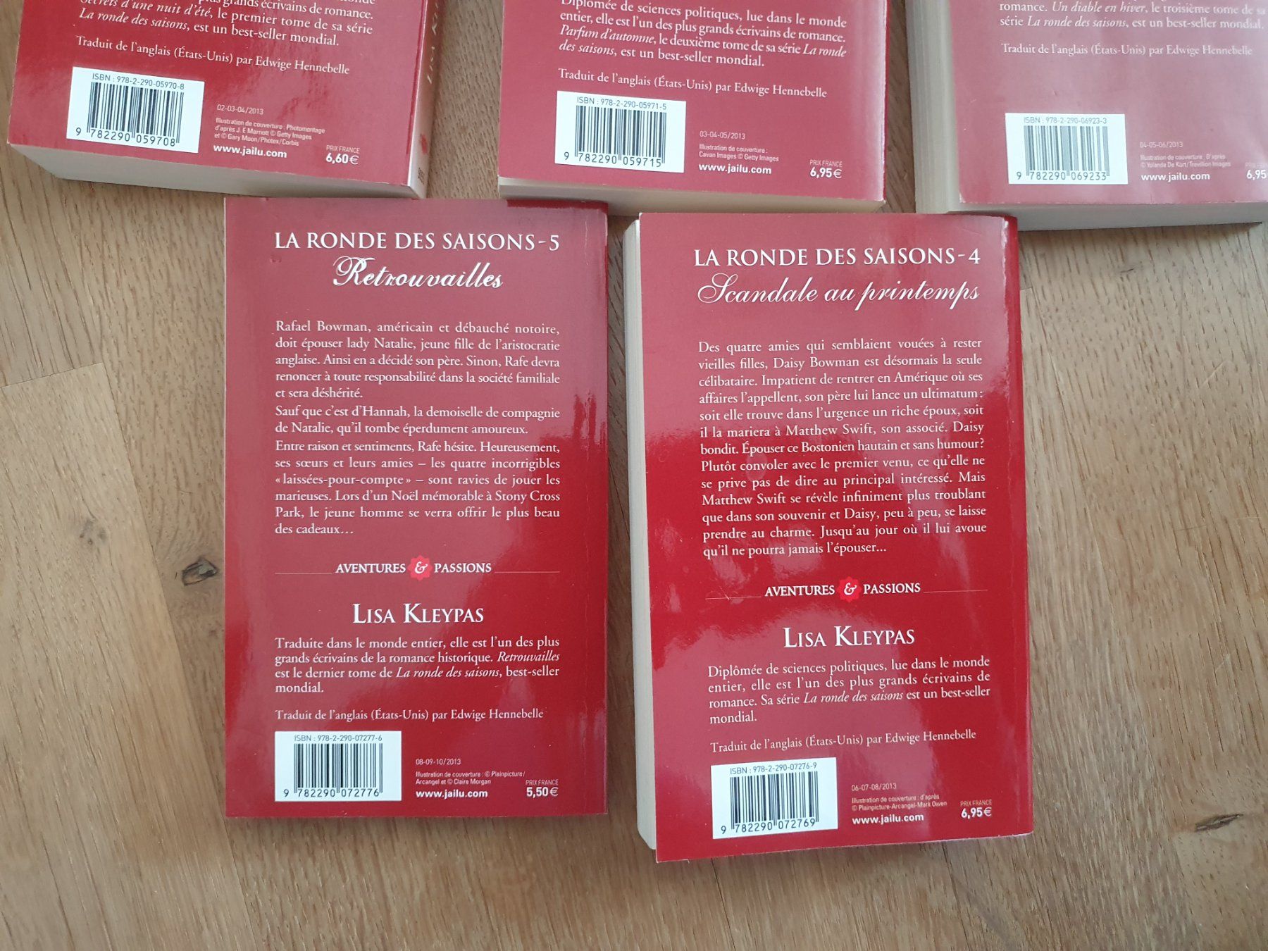 Libri: 7 romans de Lisa Klaypas – Usato da Oftringen venduto da papillon075 5