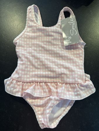 Süsser Mädchen Badeanzug, Grösse 86/92, NEU