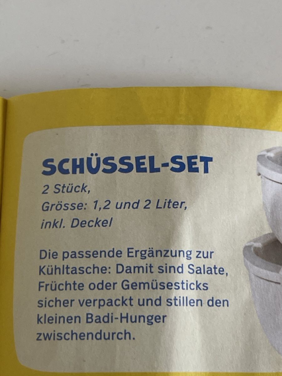 Coop Raccolte di bollini & punti: Coop Splash schüssel Set – Nuovo e nell'imballaggio originale da Gelterkinden venduto da cobra0110 2