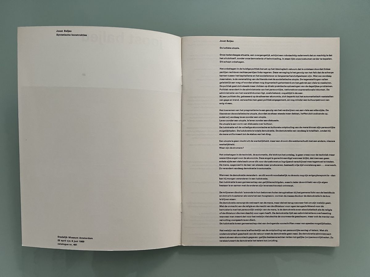 Libri: Joost Baljeu Stedelijk Crouwel – Usato da Renens VD venduto da ale_q6bz 2