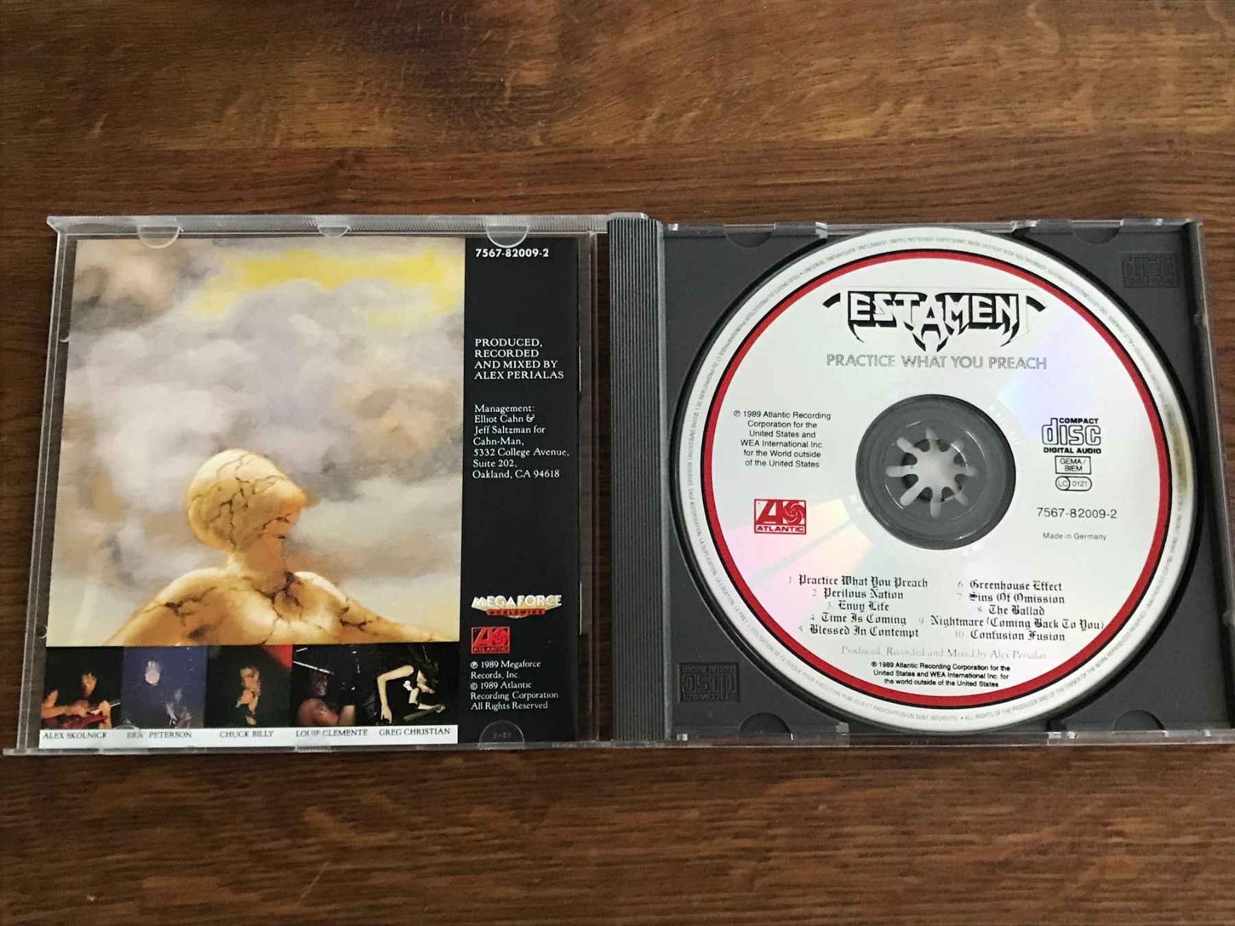 CD: TESTAMENT - Practice What You Preach - Trash Metal – Usato da Buchs AG venduto da Archie 1