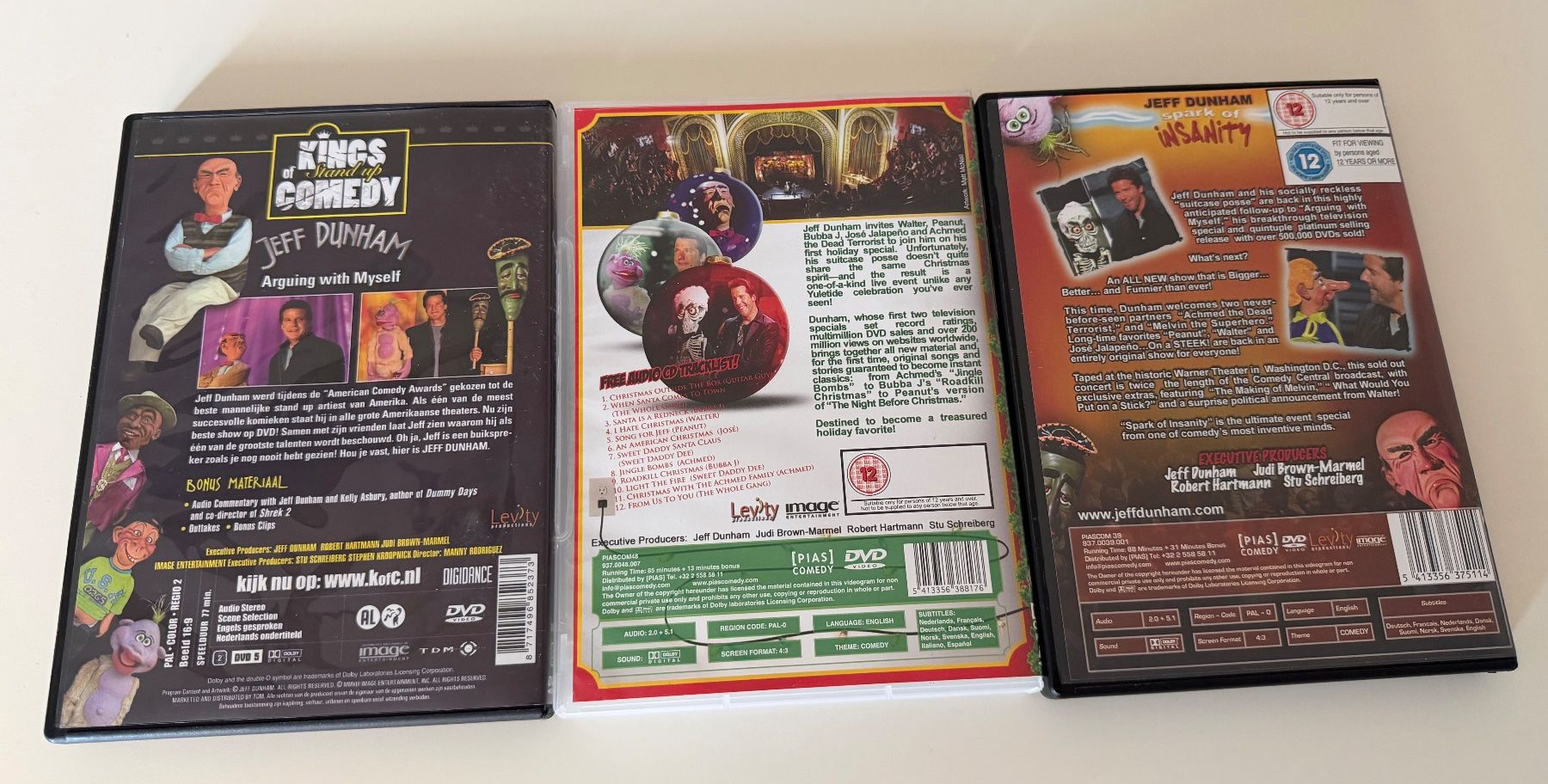 Tutti i DVDs: Jeff Dunham 3 DVD Box Set guter Zustand – Usato da Altstätten SG venduto da sheamus 5