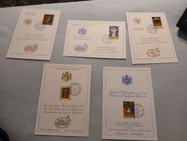 Liechtenstein, Noël : collection de timbres rares!