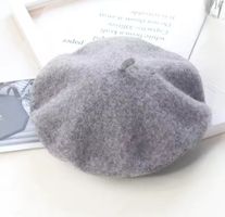 Neu! Klasische stilvolle Baskenmütze/Béret * grau * 28 cm