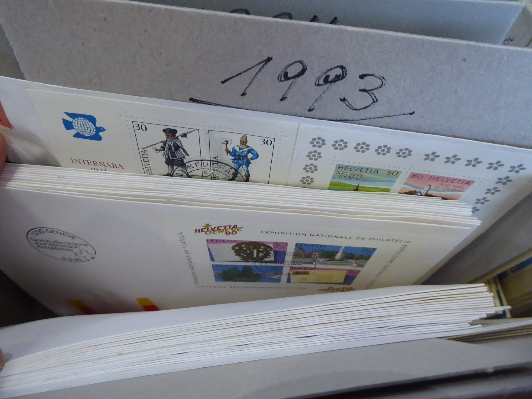 Alle Briefmarken: Monster Händler Belege Posten Schweiz – Gebraucht aus Rothrist von swisstools 2