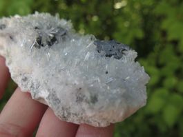 Nadelquarz mit Galena