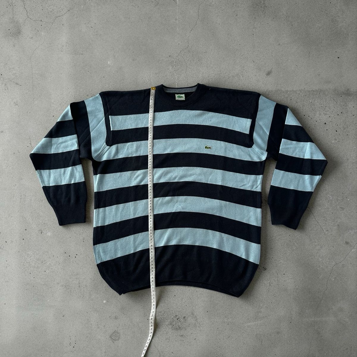 Lacoste Maglioni & Felpe: Herren Pullover Lacoste blau gestreift Grösse L – Usato da Allschwil venduto da adr_nh68