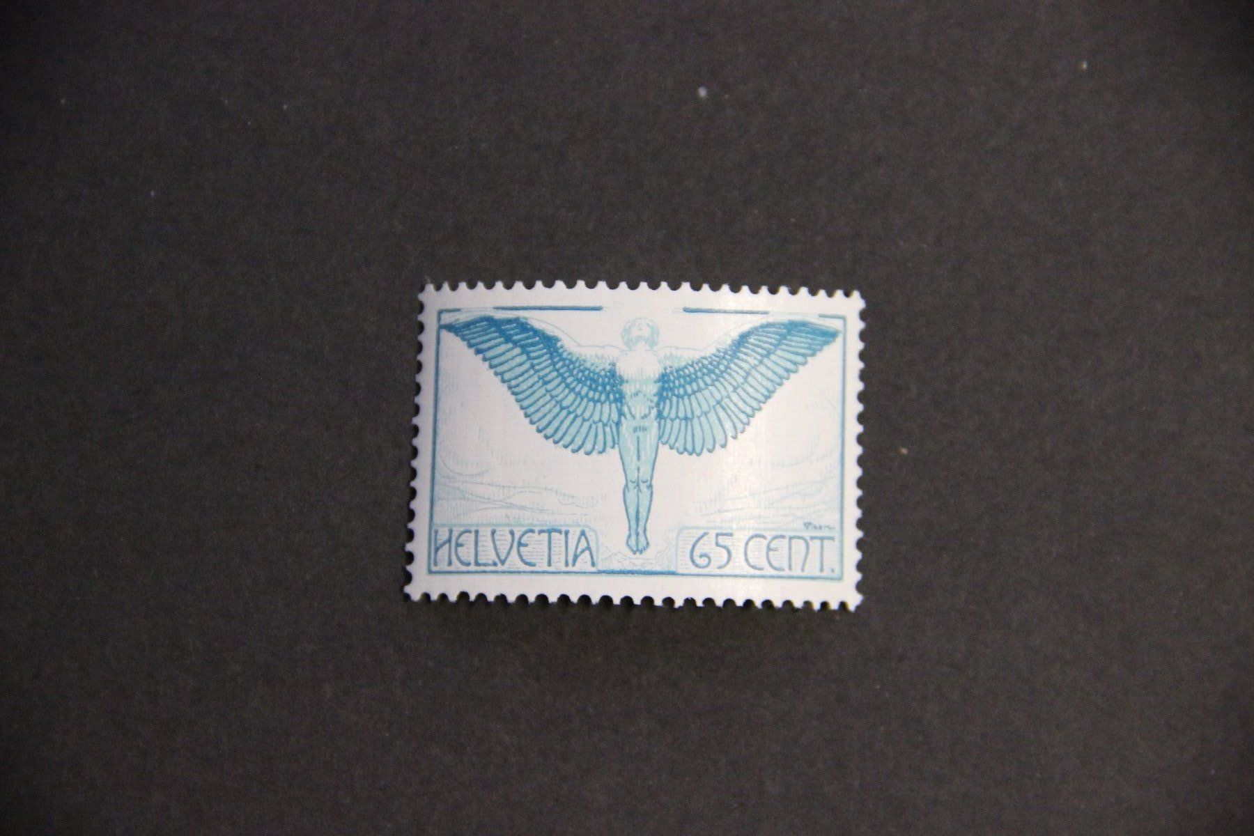 Alle Briefmarken: Schweiz 1924 - Ikarus - 65 Cent.** – Neu (gemäss Beschreibung) aus Jona von Southafrica07