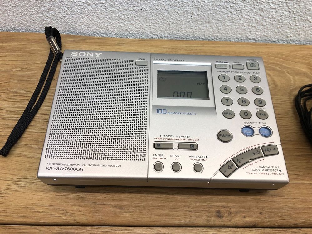 Sony ICF-SW7600GR World Band Receiver Ab 1.- | Kaufen Auf Ricardo