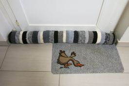 Zugluftstopper  "Blacky" / ca 100-110cm