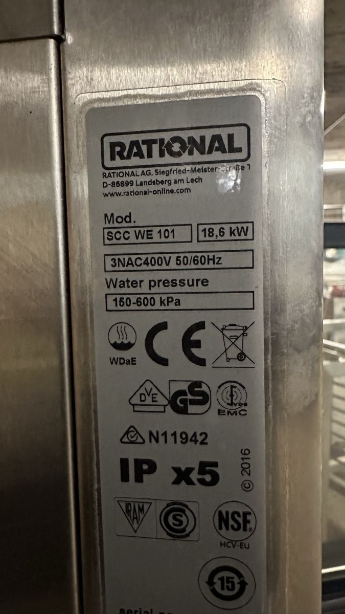 Rational Elettrodomestici da cucina: Rational SCC WE 101 Kombidämpfer – Usato da Muri b. Bern venduto da Panorama36 3