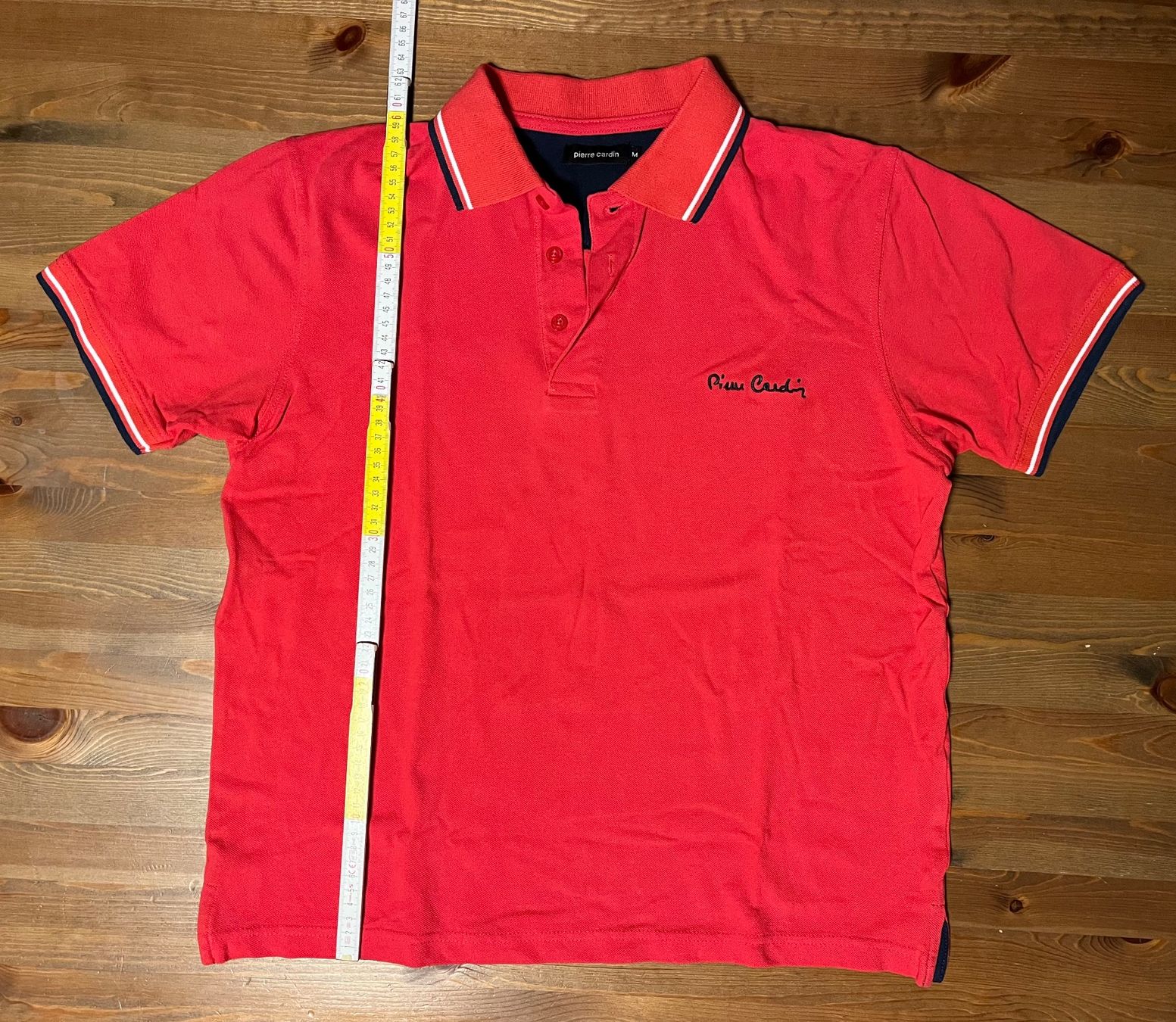 Pierre Cardin Magliette Polo: Pierre Cardin Poloshirt Gr. M - Rot – Nuovo (secondo la descrizione) da Altdorf UR venduto da Mini037