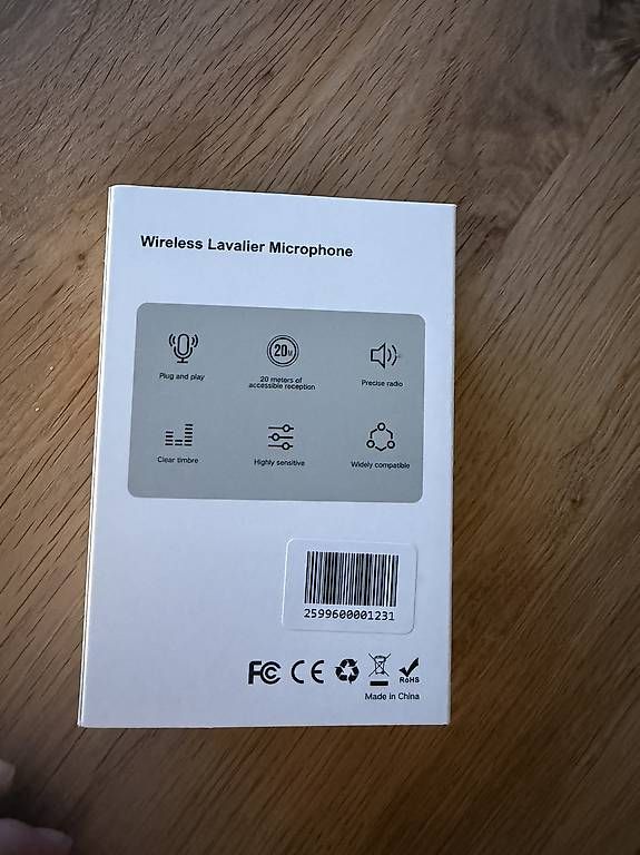 Microfoni: Lavalier Microphone – Usato da Zürich venduto da fra_wc9h 2