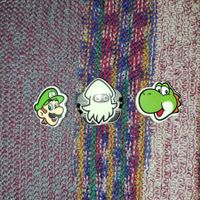 Kinder Joy Super Mario Set ,Luigi, Yoshi, Tintenfisch