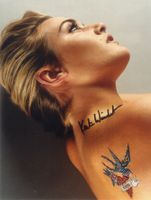 Original Autogramm von KATE WINSLET auf Großfoto